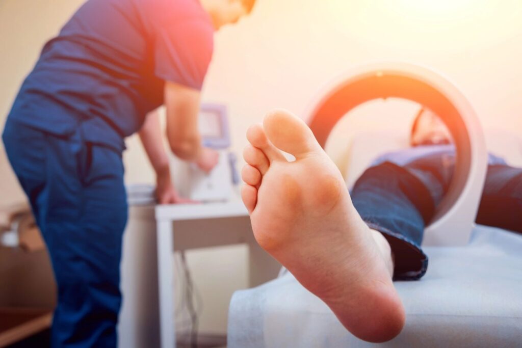 Advanced imaging by a podiatrist who take Friday Health Plan Cypress ensures accurate diagnosis for foot injuries.